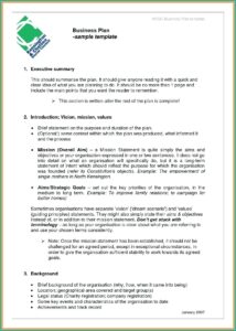 Simple Business Plan Template For Real Estate Agents