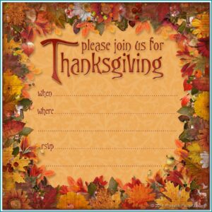 Thanksgiving After Effects Template