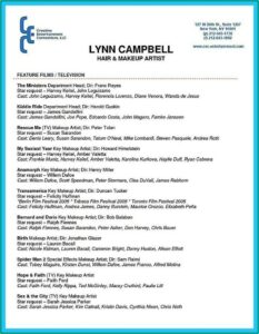 Vfx Artist Resume Template Free Download