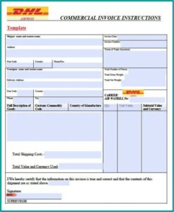 Work Order Invoice Template Free
