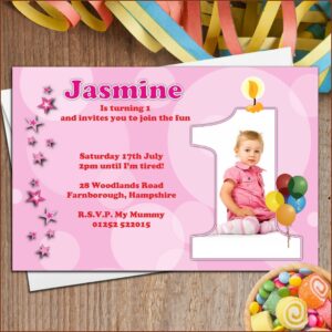 1st Birthday Invitation Card For Baby Boy In Hindi