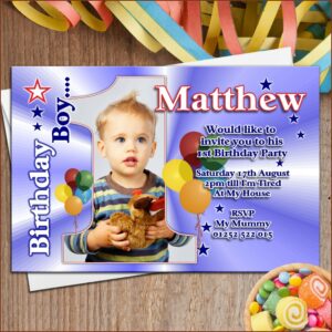 1st Birthday Invitation Card For Baby Boy In Marathi