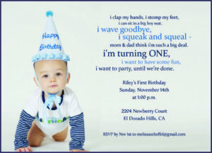 1st Birthday Invitation Message In Hindi