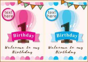 1st Birthday Invitation Wording Samples In Tamil