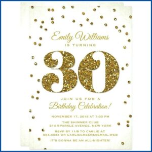 30th Birthday Invitations Funny
