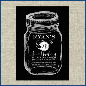 30th Birthday Invitations Guy