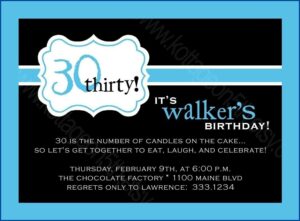 40th Surprise Birthday Invitations For Him