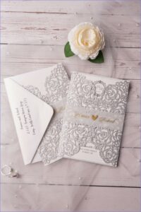 A5 Wedding Invite Belly Bands