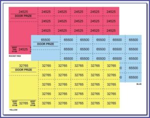 Auction Bid Number Cards Template