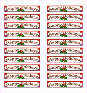 Avery 5160 Clear Labels Template