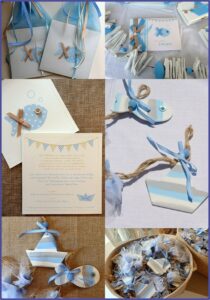 Baby Boy Baptism Invitation Ideas