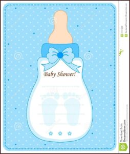 Baby Boy Invitations Templates Free