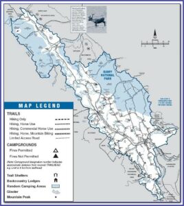 Banff National Park Hiking Map Pdf