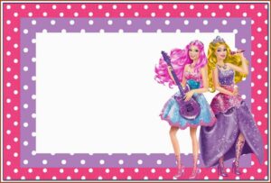 Barbie Birthday Invitation Templates Free Download