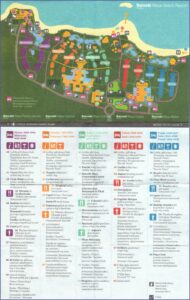 Barcelo Riviera Maya Hotel Map