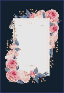 Beach Wedding Invitation Templates Download