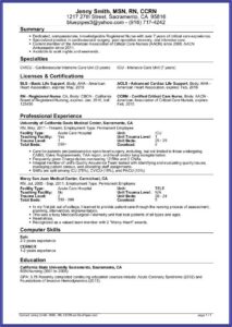 Best Nurse Resume Templates