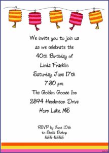 Birthday Invitation Wording For Adults Funny