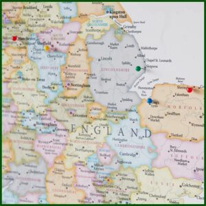 Buy World Map Pinboard