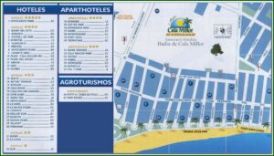 Cala Bona Beach Map