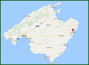 Cala Bona Mallorca Mapa