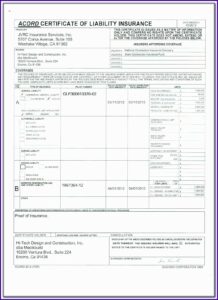 Car Insurance Form Template