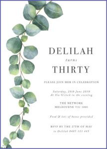 Cheap Birthday Invitations Canada