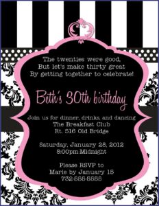 Cheap Birthday Invitations Online