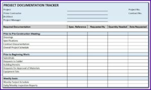 Construction Project Management Contracts Templates