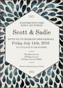 Corporate Invitation Card Design Template Free