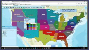 Create Sales Territory Map