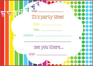 Design Free Birthday Invitations Online