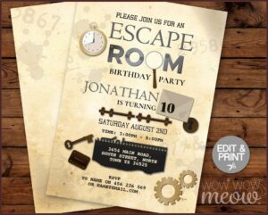 Digital Birthday Invitation Templates