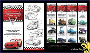 Disney Cars Invitation Template Free