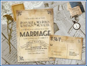 Diy Rustic Wedding Invitations Templates