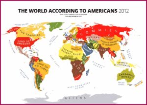 Driving Map Of United States Of America