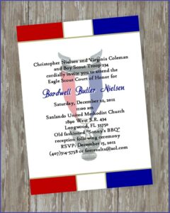 Eagle Scout Celebration Invitations