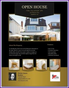 Elementary School Open House Invitation Template