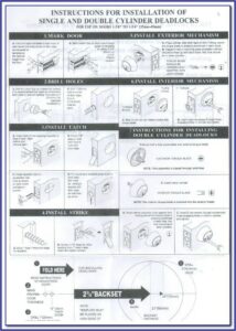 Emtek Mortise Lock Template