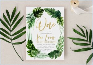 Etsy Baby Boy 1st Birthday Invitations