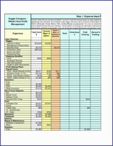 Farm Record Keeping Templates