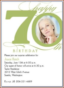 First Birthday Invitation Templates Free Download