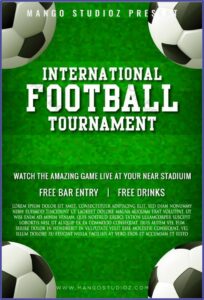 Football Poster Template Ai