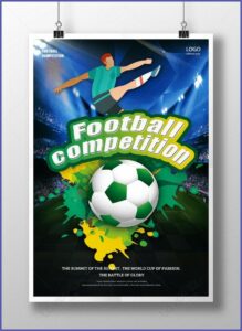 Football Poster Template Free