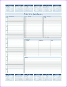 Franklin Covey Planner Templates