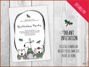 Free Birthday Invitations Online Australia