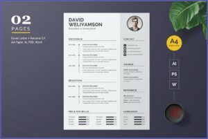 Free Cv Resume Templates Word