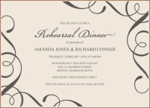Free Download Invitation Templates For Word