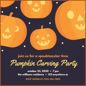 Free Halloween Invitation Templates Online