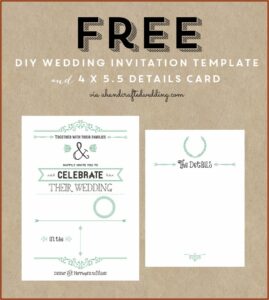 Free Invitation Templates Printable